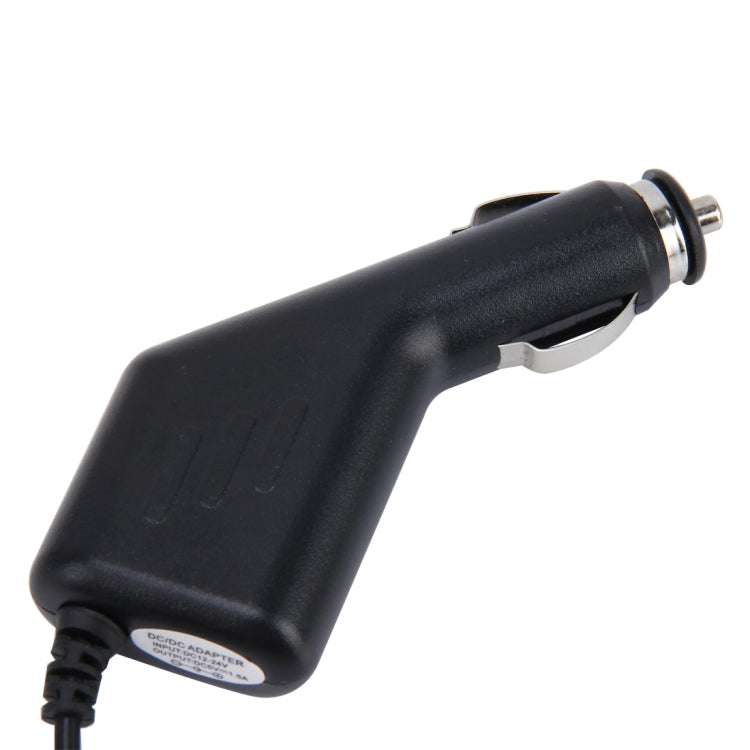 Universal Mini USB Charger Adapter สำหรับกล้อง DVR รถ GPS Navigation อินพุต 10V - 48V เอาต์พุต 5V 1.5A, ความยาวสายเคเบิล: 1.2 ม., Mini USB  Cable Length: 1.2m