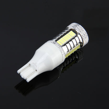 2 ชิ้น T15 10 วัตต์ 650 LM 6000K ไฟเบรกรถยนต์อัตโนมัติไฟสำรองไฟสำรองพร้อมหลอดไฟ CREE 1 ดวงและหลอดไฟ LED SMD-4014 32 ดวง DC 12V, T15