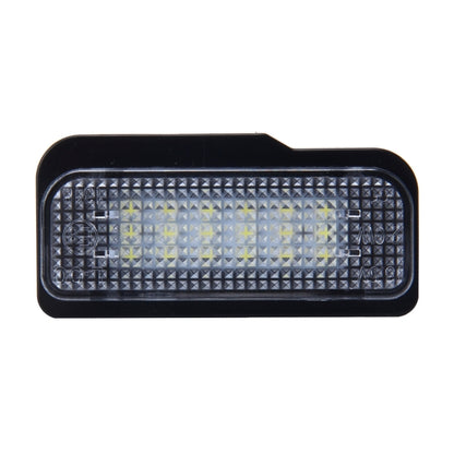 ไฟป้ายทะเบียน PCS Canbus 2 ดวงพร้อมหลอดไฟ SMD-3528 24 ดวงสำหรับ Benz, For Benz
