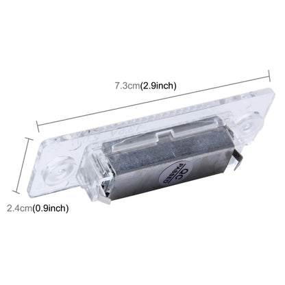 ไฟป้ายทะเบียน PCS 2 ดวงพร้อมหลอดไฟ SMD-3528 24 ดวงสำหรับโฟล์คสวาเก้น, For Volkswagen