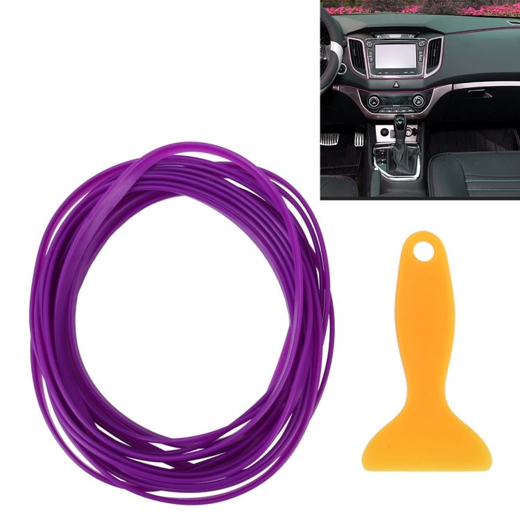 5 M Trim สำหรับ DIY รถยนต์ภายในรถยนต์ Trim ตกแต่งเส้นแถบฟิล์ม Scraper