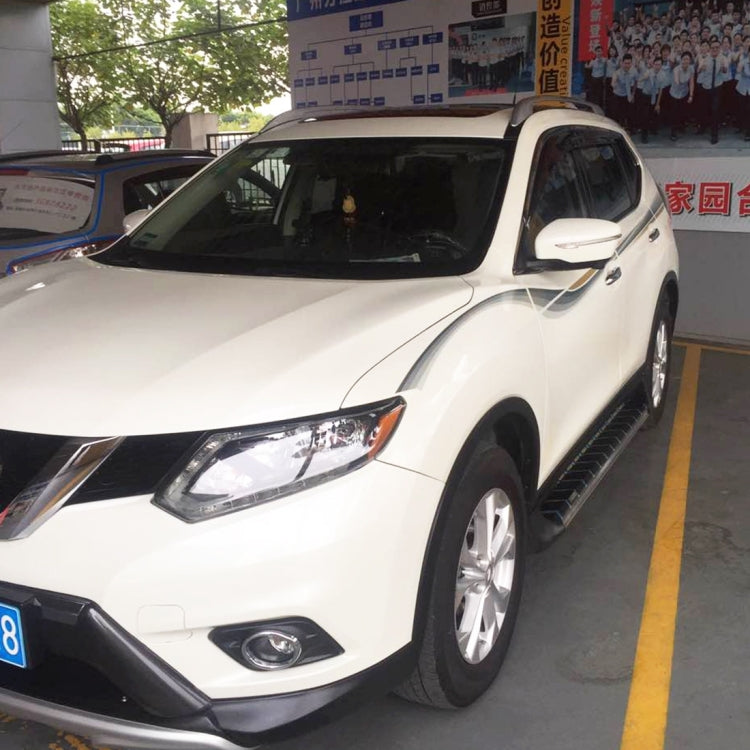3 ชิ้น SUV Body แถบตกแต่งรถยี่ห้อ Streamline Shining สติกเกอร์สำหรับ Honda CRV Nissarl X-Trail/Qashqai /Murano Series, Strip Brand Car Streamline Shining Sticker