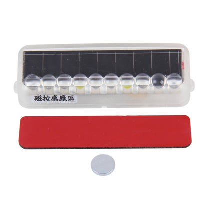 จัดแต่งทรงผมรถไฟเตือนพลังงานแสงอาทิตย์แฟลช LED ไฟตกแต่งป้องกันการชนกัน, Decorative Light