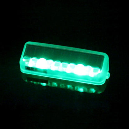 จัดแต่งทรงผมรถไฟเตือนพลังงานแสงอาทิตย์แฟลช LED ไฟตกแต่งป้องกันการชนกัน, Decorative Light
