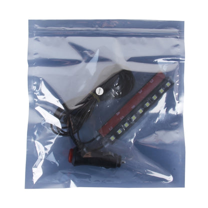 2 in 1 4.5W 18 SMD-5050-LEDs RGB รถ ตกแต่งพื้นภายในบรรยากาศโคมไฟนีออน, DC 12V, 2 in 1 4.5W (White Light)