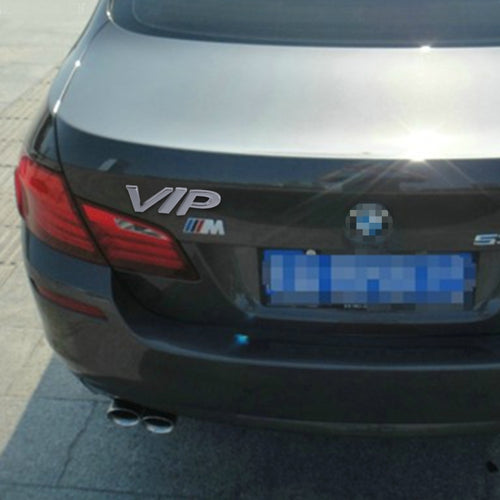 VIP Shape Shining Metal Car ฟรีสติ๊กเกอร์, Letter