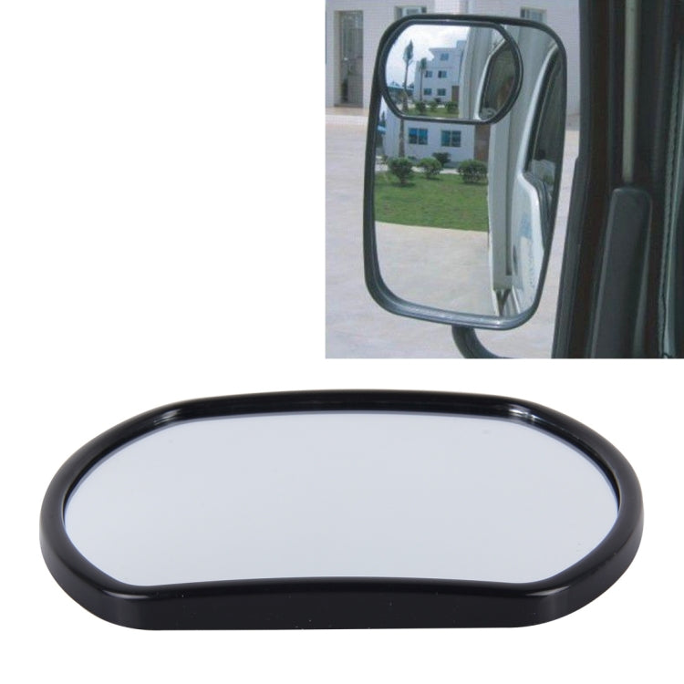 3R-025 รถบรรทุกจุดบอดกระจกมองหลังมุมกว้างขนาด: 14 ซม. × 10.5 ซม., 3R-025 (Black)