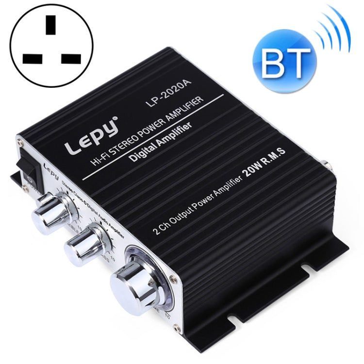 LP-2020A รถยนต์/ครัวเรือนHIFI เครื่องขยายเสียง,รองรับ MP3,UK ปลั๊ก 3A แหล่งจ่ายไฟ, UK Plug