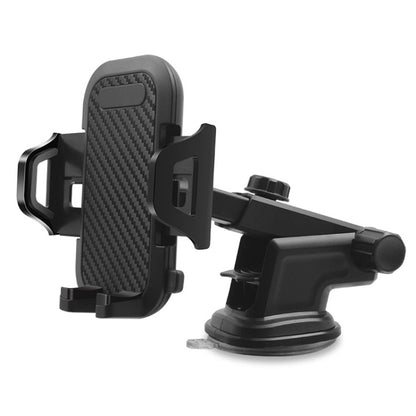ที่วางโทรศัพท์ในรถยนต์แบบยึดติดรถยนต์แบบมัลติฟังก์ชั่น, Suction Cup Mount Phone Holder (Black)