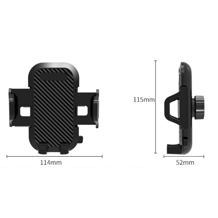 ที่วางโทรศัพท์ในรถยนต์แบบยึดติดรถยนต์แบบมัลติฟังก์ชั่น, Suction Cup Mount Phone Holder (Black)