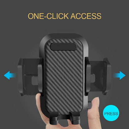 ที่วางโทรศัพท์ในรถยนต์แบบยึดติดรถยนต์แบบมัลติฟังก์ชั่น, Suction Cup Mount Phone Holder (Black)