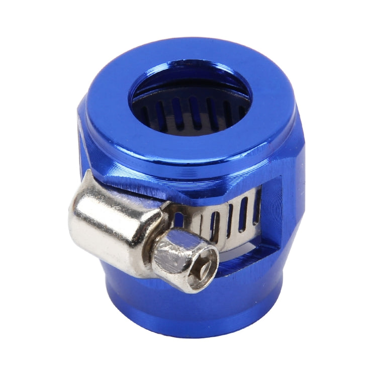 AN8 รถอลูมิเนียมอุปกรณ์เสริมอะแดปเตอร์ Nitrite ท่อ Finisher อะแดปเตอร์ไนลอน Braided Hose Clamp Blue Finish, AN8