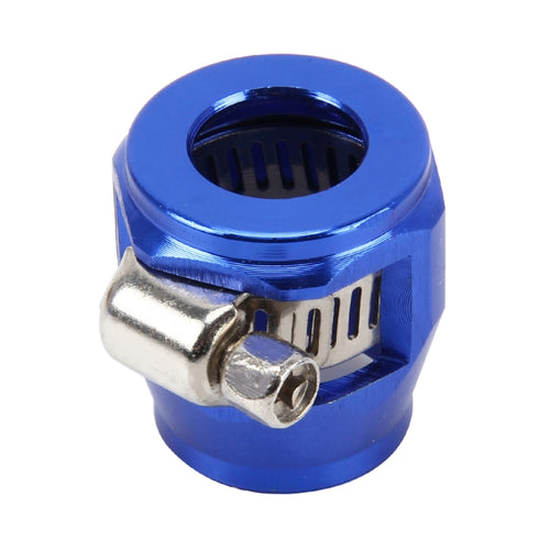 AN8 รถอลูมิเนียมอุปกรณ์เสริมอะแดปเตอร์ Nitrite ท่อ Finisher อะแดปเตอร์ไนลอน Braided Hose Clamp Blue Finish, AN8