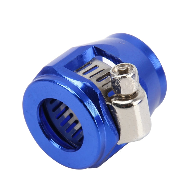 AN8 รถอลูมิเนียมอุปกรณ์เสริมอะแดปเตอร์ Nitrite ท่อ Finisher อะแดปเตอร์ไนลอน Braided Hose Clamp Blue Finish, AN8