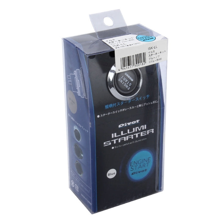 สวิตช์สตาร์ทสตาร์ทด้วยปุ่มเดียวพร้อมไฟส่องสว่าง Engine Start Pivot Illumination Starter พร้อมไฟส่องสว่าง, With Blue Lighting, With Red Lighting