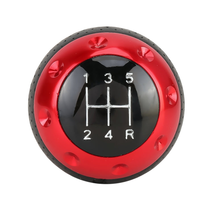 Universal รถเกียร์ SHIFT KNOB ดัดแปลงเกียร์รถเกียร์ SHIFT KNOB เกียร์อัตโนมัติ SHIFT LEVER KNOB เกียร์, Shift Lever Knob Gear Knobs(Red)