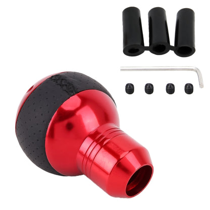 Universal รถเกียร์ SHIFT KNOB ดัดแปลงเกียร์รถเกียร์ SHIFT KNOB เกียร์อัตโนมัติ SHIFT LEVER KNOB เกียร์, Shift Lever Knob Gear Knobs(Red)