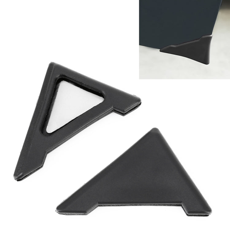 Universal รถซิลิโคน Anti-collision สติกเกอร์มุมประตู, Black, Blue, Red, White