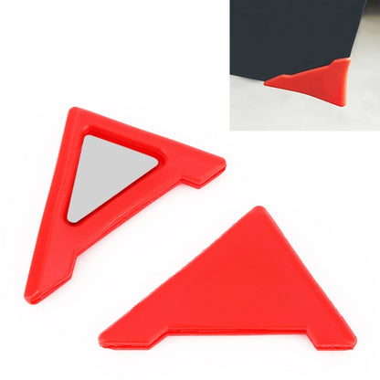 Universal รถซิลิโคน Anti-collision สติกเกอร์มุมประตู, Black, Blue, Red, White