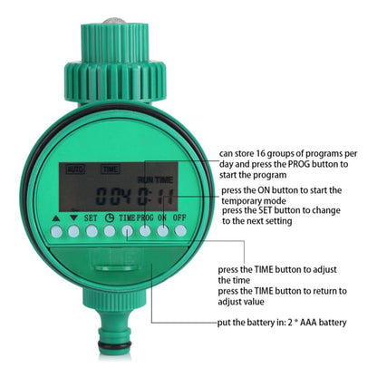 รดน้ำอัตโนมัติ Controller จับเวลา Garden Water Timer Sprinkler Irrigation Controller ชลประทาน Timer Controller รดน้ำชุด, Water Timer 2