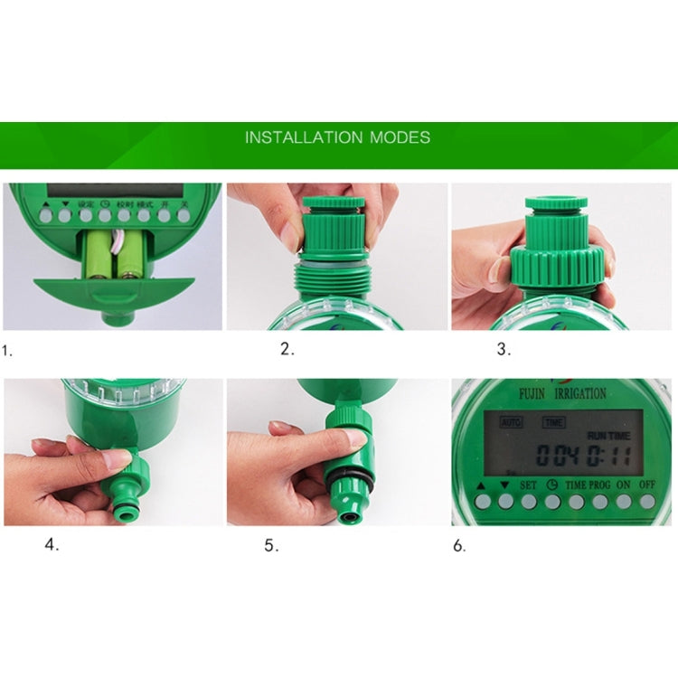 รดน้ำอัตโนมัติ Controller จับเวลา Garden Water Timer Sprinkler Irrigation Controller ชลประทาน Timer Controller รดน้ำชุด, Water Timer 2