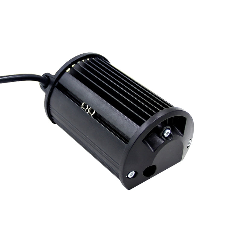5 นิ้ว 18W 24 LED กันน้ำ IP67 สองบาร์ดัดแปลงไฟ Off-road Spotlight ไฟรถทำงานไฟ DC 9-48V, Spot/72W/6000K 3000LM, Yellow/18W/3000K 1080LM