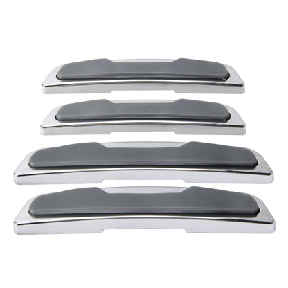 4 PCS ประตูรถด้านข้าง GUARD Anti CRASH Strip รถภายนอกหลีกเลี่ยงการกระแทก Collsion Impact Protector แฟชั่นการออกแบบรถสติกเกอร์