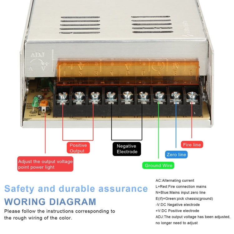 AC 110 / 220V ถึง DC 12V 15A 180W อะแดปเตอร์ AC-DC Converter ขั้นตอนลงโมดูล, 15A 180W