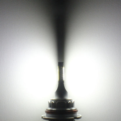 2 ชิ้น 9007 18W 1800 LM 6000K IP68 Casnbus ไฟหน้ารถ LED คงที่ในปัจจุบันพร้อมโคมไฟ 2 ซัง, DC 9-36V, 9007