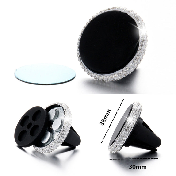 ที่วางโทรศัพท์มือถือในรถยนต์ Diamond Magnetic Air Outlet, Air Outlet e Holder(Colour), Air Outlet Holder(Pink)