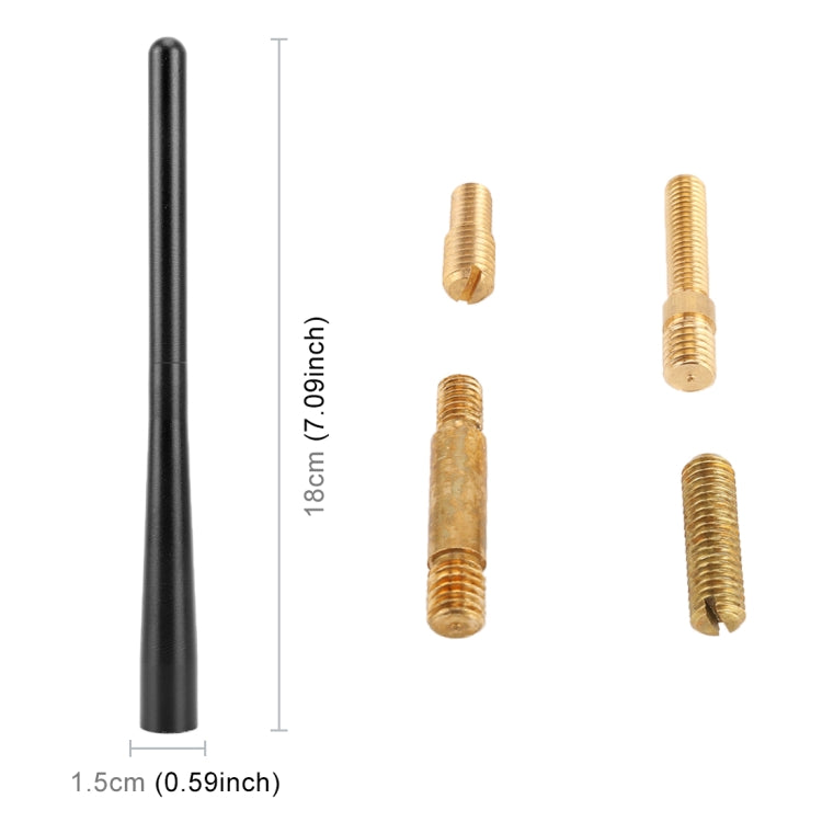 NP-29 เสาอากาศรถยนต์ดัดแปลง ยาว 18ซม, Length: 18cm