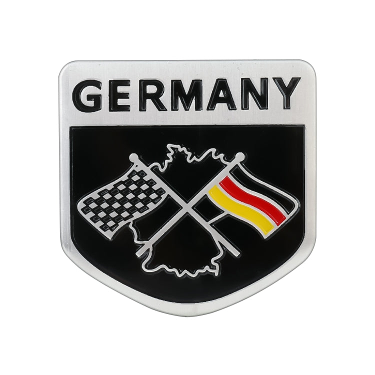 รถ-จัดแต่งทรงผมธงเยอรมันรูปแบบสุ่มสติกเกอร์ตกแต่ง, German Flag Shape