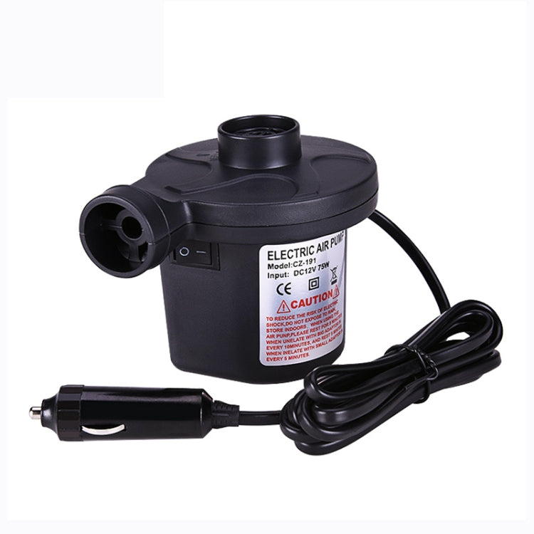 CZ-191 DC12V 40W แบบพกพามินิไฟฟ้าปั๊มลมยาง Inflator ยางรถปั๊ม Inflatable ปั๊ม, CZ-191