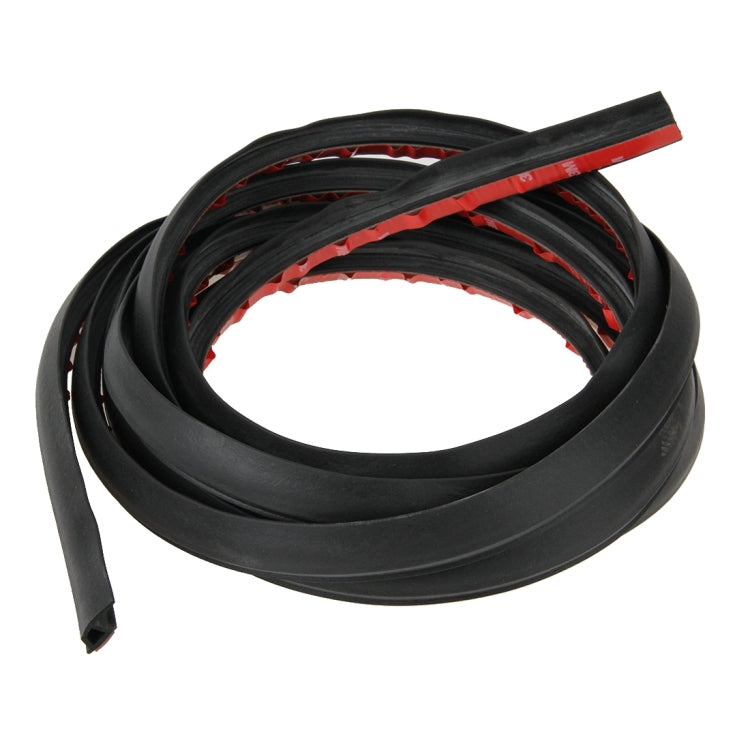 แถบซีลลดเสียงรบกวนรถยนต์รูปตัว P พร้อมสติ๊กเกอร์ ยาว 5 ม, Length: 5m P-shaped