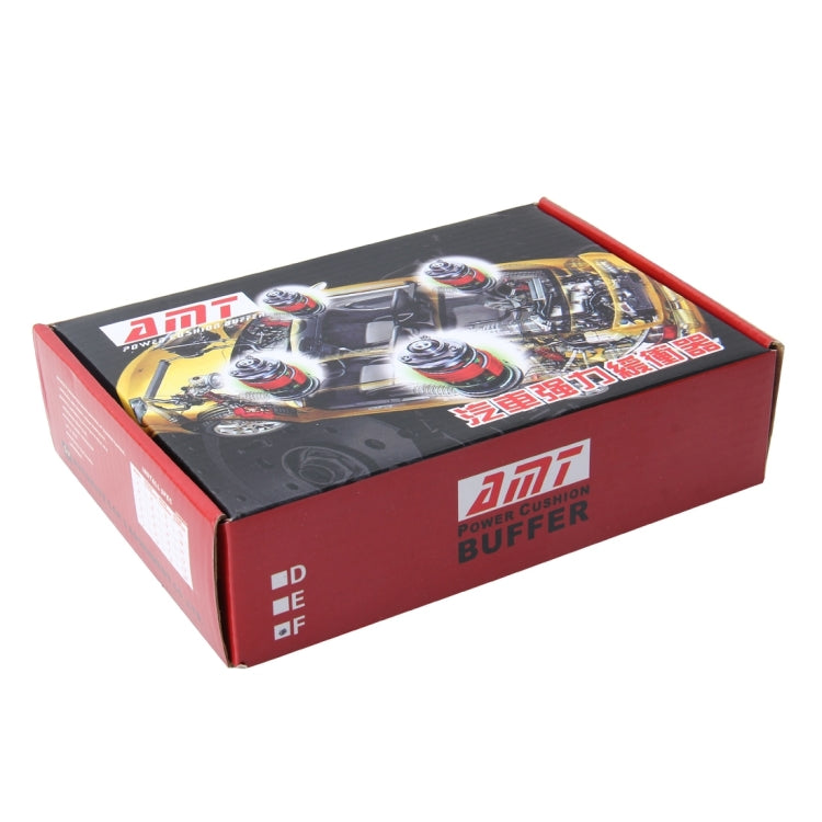 2 PCS Car Auto B + ประเภทโช้คอัพสปริงกันชนเบาะรองนั่งไฟฟ้า, ระยะห่างของสปริง: 38 มม., ความสูงคอลลอยด์: 72 มม. (สีแดง), B+Type(Spring Spacing: 38mm, Height: 72mm)
