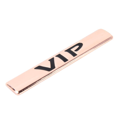 อัตโนมัติวีไอพีสติ๊กเกอร์วีไอพีฉลากสติกเกอร์รถ3Dโลหะแฟชั่นวีไอพีโลโก้สติ๊กเกอร์รถขนาด: 9.5*1.5 เซนติเมตร