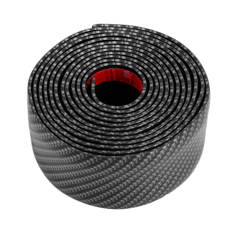 สติ๊กเกอร์ตกแต่งเกณฑ์ประตูรถยนต์สากลขนาด: 10 ซม. x 3 ม, Size : 10CM x 3M(Black)