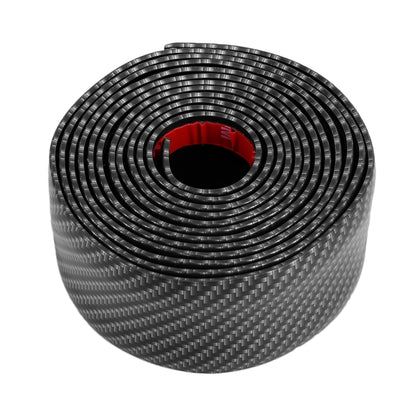 สติ๊กเกอร์ตกแต่งเกณฑ์ประตูรถยนต์สากลขนาด: 10 ซม. x 3 ม, Size : 10CM x 3M(Black)