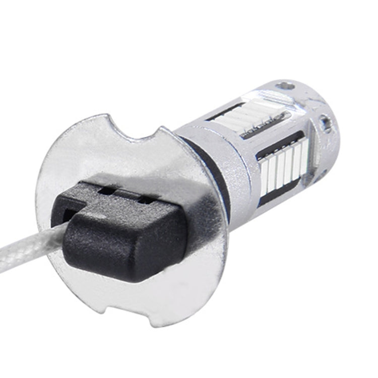 2 ชิ้น H3 10W 30 SMD-4014 LEDs ไฟตัดหมอกรถยนต์, DC 12V, H3 (Blue Light), H3 (Orange Light), H3 (White Light)