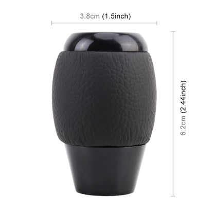Universal รถหนังเกียร์โลหะเกียร์ KNOB ดัดแปลงรถเกียร์อัตโนมัติ SHIFT LEVER KNOB, Shift Lever Knob