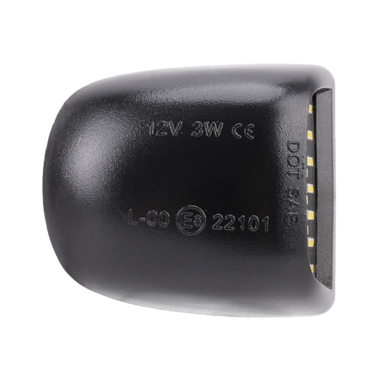 2 ชิ้น DC 12 โวลต์ 3 วัตต์ 150LM 6000K LED ป้ายทะเบียนไฟ 18LEDs SMD-4014 หลอดไฟโคมไฟสำหรับเชฟโรเลต, For Chevrolet