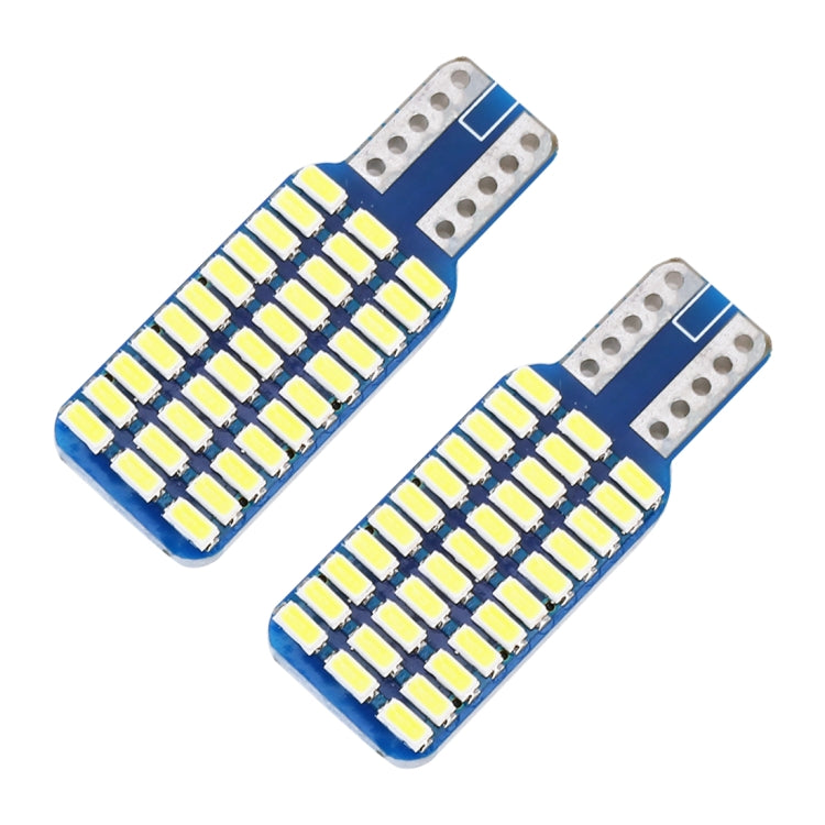 2 ชิ้น T10 / W5W / 168/194 DC12V 1.2W 6000K 80LM 33LEDs SMD-3014 รถโคมไฟอ่านหนังสือโคมไฟโปรโมชั่นพร้อมตัวถอดรหัส, T10 / W5W / 168 / 194