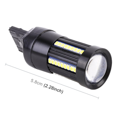 2 ชิ้น T20 / 7440 DC9-16V / 8.2W / 6000K / 655LM รถยนต์ไฟถอยหลังอัตโนมัติ / ไฟเลี้ยว 66LEDs หลอดไฟ SMD-2016, 7440