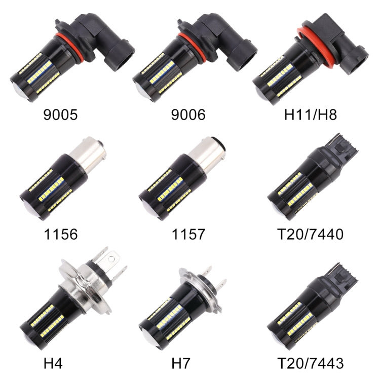 2 ชิ้น T20 / 7440 DC9-16V / 8.2W / 6000K / 655LM รถยนต์ไฟถอยหลังอัตโนมัติ / ไฟเลี้ยว 66LEDs หลอดไฟ SMD-2016, 7440