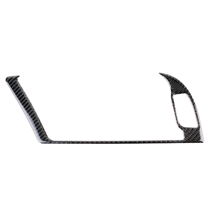 รถคาร์บอนไฟเบอร์นำทางกรอบนอกสติกเกอร์ตกแต่งสำหรับ Audi A4L / A5 / Q5, Navigation Outer Frame