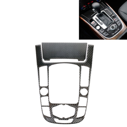 2 ชิ้นรถยนต์คาร์บอนไฟเบอร์เกียร์แผงสติกเกอร์ตกแต่งสำหรับออดี้ A4L / A5 / Q5, Gear Panel (F)