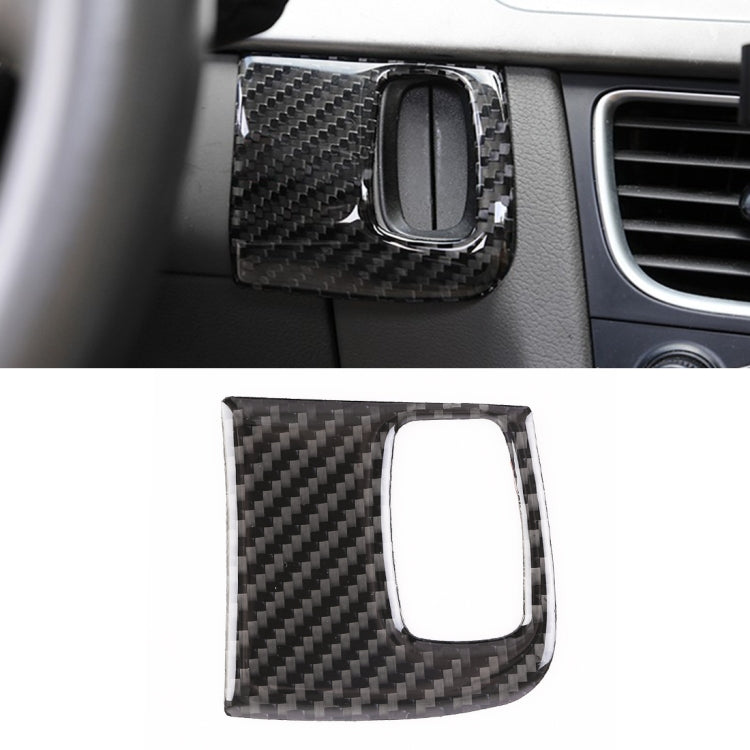 สติ๊กเกอร์ตกแต่งแผงปุ่มคาร์บอนไฟเบอร์รถยนต์สำหรับ Audi A4L / A5 / Q5, Key Panel