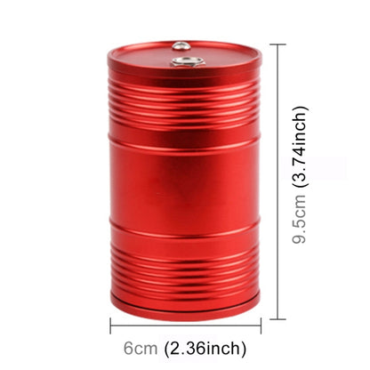 ถังขยะโลหะแบบพกพาอเนกประสงค์ถังขยะที่เขี่ยบุหรี่, Universal Red