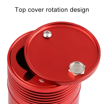 ถังขยะโลหะแบบพกพาอเนกประสงค์ถังขยะที่เขี่ยบุหรี่, Universal Red