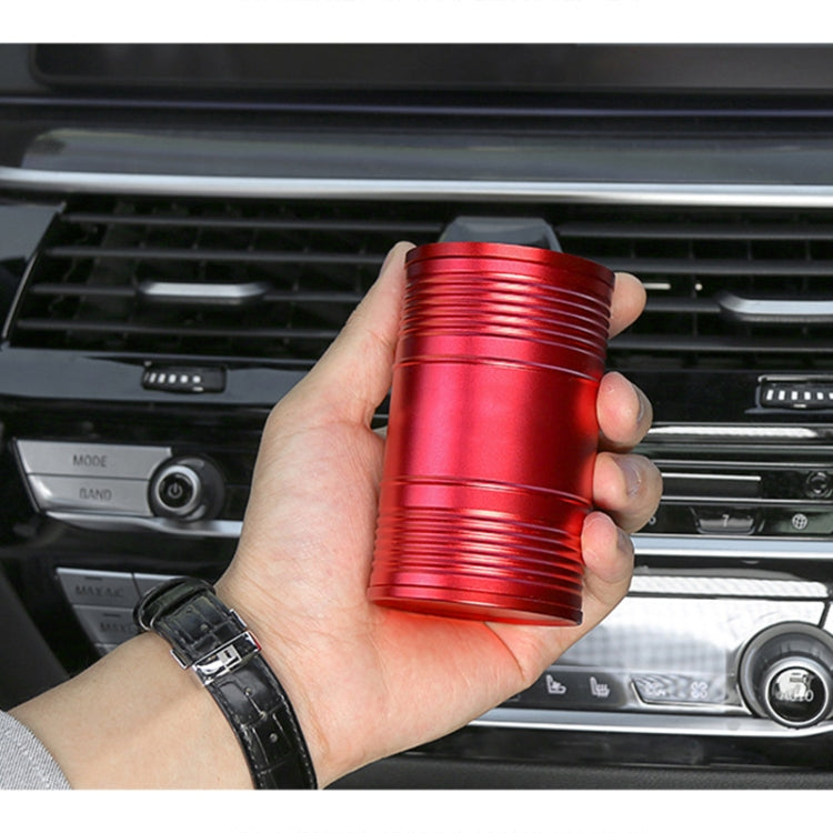 ถังขยะโลหะแบบพกพาอเนกประสงค์ถังขยะที่เขี่ยบุหรี่, Universal Red